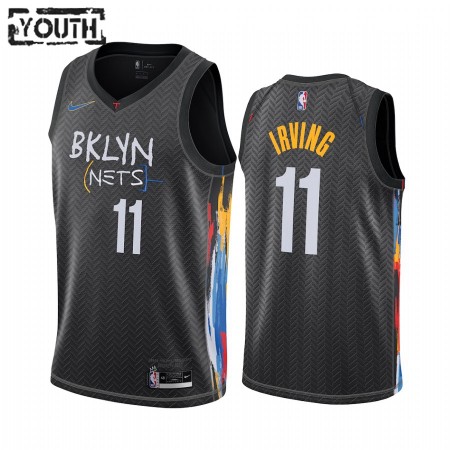 Maillot Basket Brooklyn Nets Kyrie Irving 11 2020-21 City Edition Swingman - Enfant